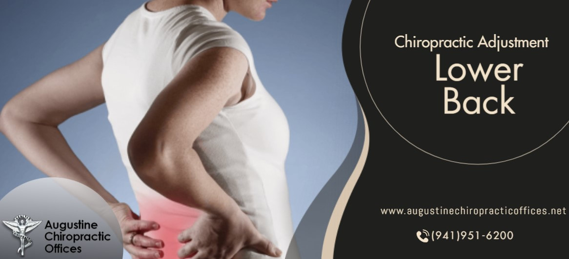 Chiropractic adjustment lower Back
